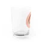 野田　尚花の桜と三毛猫  Water Glass :left