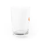 酔ひ寿司鯨骨生物群集店のウミスシのサーモン Water Glass :left