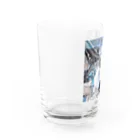 精神ふあんての生命力のごみ Water Glass :left