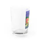 かぜすず　風（かぜすずふう）のま　いかのキャンプ Water Glass :left