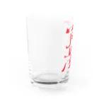 ゴロニャーのダサT屋さんのエイプリルフール対策品 #四月馬鹿 Water Glass :left