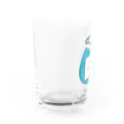 イラスト MONYAAT のCT129 幼稚園バッチ・名札D*ぼく Water Glass :left