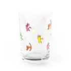 Misato Ugai illustration shopのOdoru Neko Water Glass :left