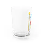 むみのこどもの日 鯉のぼりな猫たち Water Glass :left