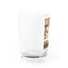 ぱれふるのオンラインショップ☽･:*のチェルシーの好きな時間ぐらす Water Glass :left