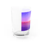 syachi工房のSunset Ocean Ⅳ Water Glass :left