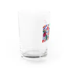 ニューヨークの絵 Water Glass :left