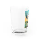 世界の絵画アートグッズのエレナー・ヴェア・ボイル 《おやゆび姫》 Water Glass :left