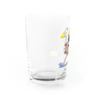 かぜすず　風（かぜすずふう）のぺっふうとだちょふ Water Glass :left