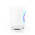 non__07nのペンギンとお花 Water Glass :left