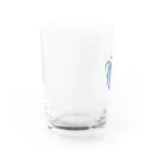 hsclip HIROのGT ロゴ Water Glass :left