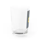 ナグラクラブ デザインの寝ぐせ　ぱぱ　らいおん　sma Water Glass :left