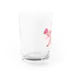 ドロマエオの桜もち Water Glass :left