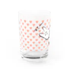 pino子 shopの好きすぎて虚無うさぎ Water Glass :left