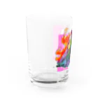 LIFE_is_a_JOKEの焼き魚ちゃん Water Glass :left