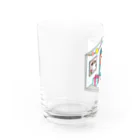 マツバラのもじゃまるくつろぎ Water Glass :left