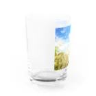 虹屋の虹屋-気球の草原 Water Glass :left