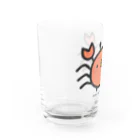 ひよこのもり工房のひよこかに Water Glass :left