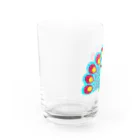 しろくま屋さんのくじゃく Water Glass :left