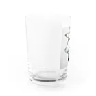 マキロン9shopのキリン君 Water Glass :left