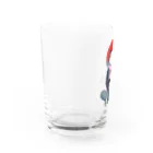 苦ツ露義屋の着物パーカー狐グラス Water Glass :left