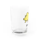 ぷにおもちSHOPの鳥ケラトプス Water Glass :left