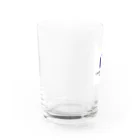 陽気なヨーキーの風景写真プリント Water Glass :left