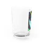 水草の宇宙を旅してきた猫、猫マン Water Glass :left