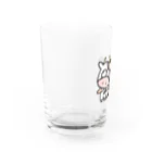 まう〜のモーモーグラス Water Glass :left