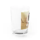 まーやーばふばふのラブリーなあじ君 Water Glass :left