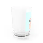 AKUBI工房のCREAM DOG Water Glass :left