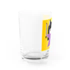 ケイコノマンガSHOPのドット絵ケイコちゃん Water Glass :left