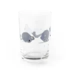 ねずりすSHOPのころりんチンチラ Water Glass :left