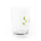 ワタリマコトのはっぱとおはな Water Glass :left