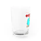 あおまるくんチャンネルの今日もカレーなあおまるくん Water Glass :left