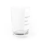 saru suberのhigher mind Water Glass :left