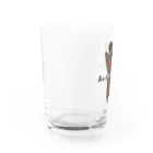 麦畑のおこ熊 Water Glass :left