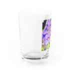 Tane Rhythm ～たねりずむ～のむらさきの花 Water Glass :left