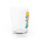  むきむき   地球生活の魚の冬休み Water Glass :left