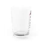 源内コンセプションの Gennai 筆文字Ver Water Glass :left