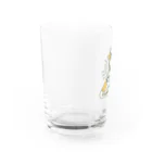 スタジオ・ボウズの疫病退散・角大師（元三大師）E Water Glass :left