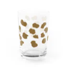 はちおうじ　にっきの牛乳を注ぐとウシになるやつ(コーヒー) Water Glass :left