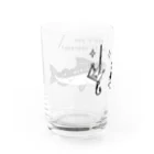 イラスト MONYAAT のCT142　キングサーモンへ Water Glass :left