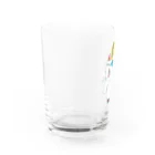 山本一家の湖の人魚ねこ Water Glass :left