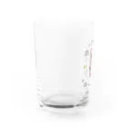 サウナ好きのカワウソのせんとうあがりのおんなのこ Water Glass :left