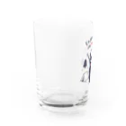 あずき缶のアウトドアベア Water Glass :left