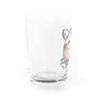 イラスト兄弟のうっしゃー Water Glass :left
