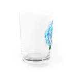 aiueoneko358のあじさい Water Glass :left