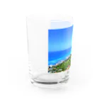 アロハスタイルハワイのハワイ　ダイヤモンドヘッドトレイル Water Glass :left