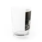 Link∞artのつかれたネコ Water Glass :left